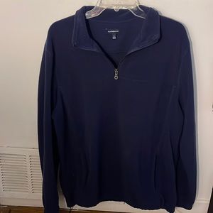 Navy Quarter Zip